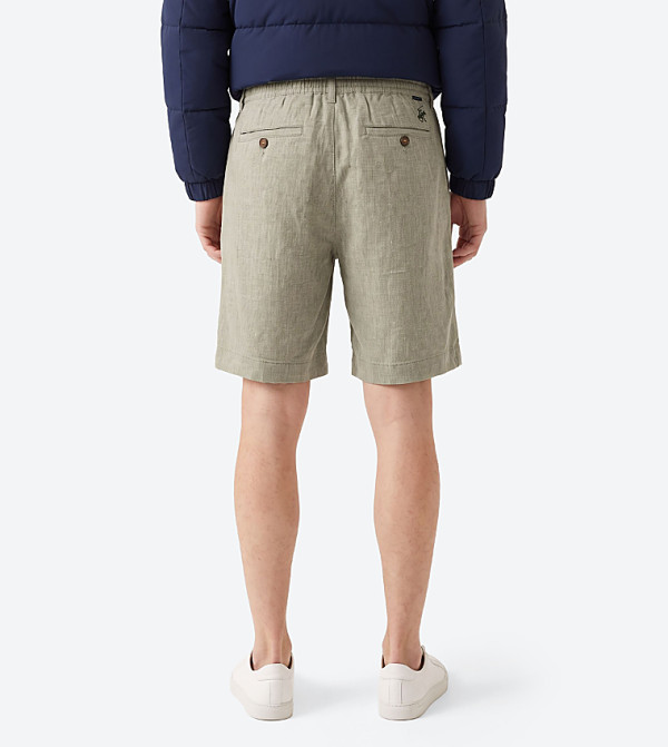 Beverly Hills Polo Club  Shorts - Olive Casual Shorts
