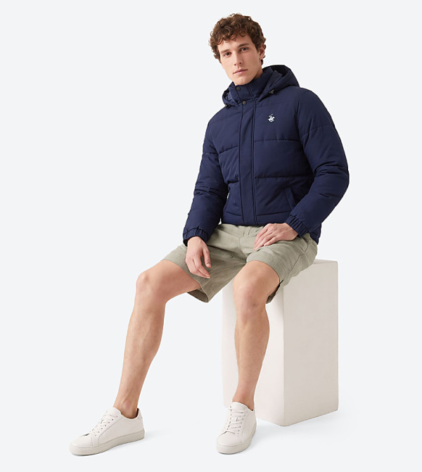 Beverly Hills Polo Club  Shorts - Olive Casual Shorts