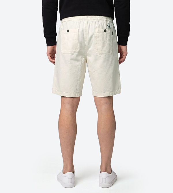 Beverly Hills Polo Club  Shorts - Cream Casual Shorts