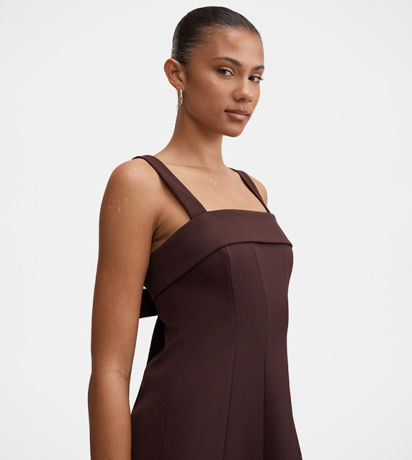 Forever New  Party Dresses - Plum Midi Dresses
