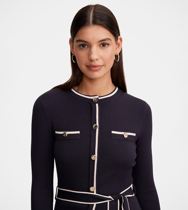 Forever New  Casual Dresses - Navy Midi Dresses