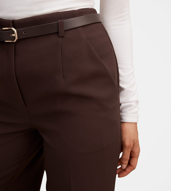 Forever New  Formal Pants - Brown Formal Pants