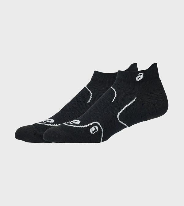 اسيكس  جوارب للكاحل  - أسود Ankle Length Socks