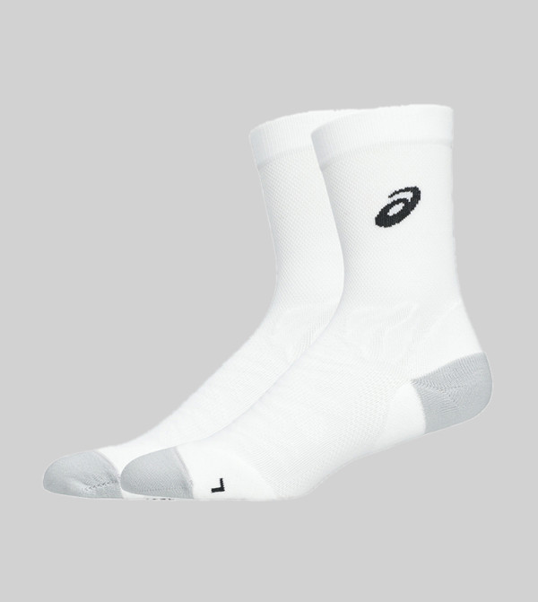 اسيكس  جوارب للمنتصف الساق  - أبيض Calf Length Socks
