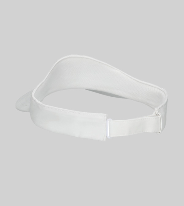 اسيكس  كابات وقبعات - أبيض Visors
