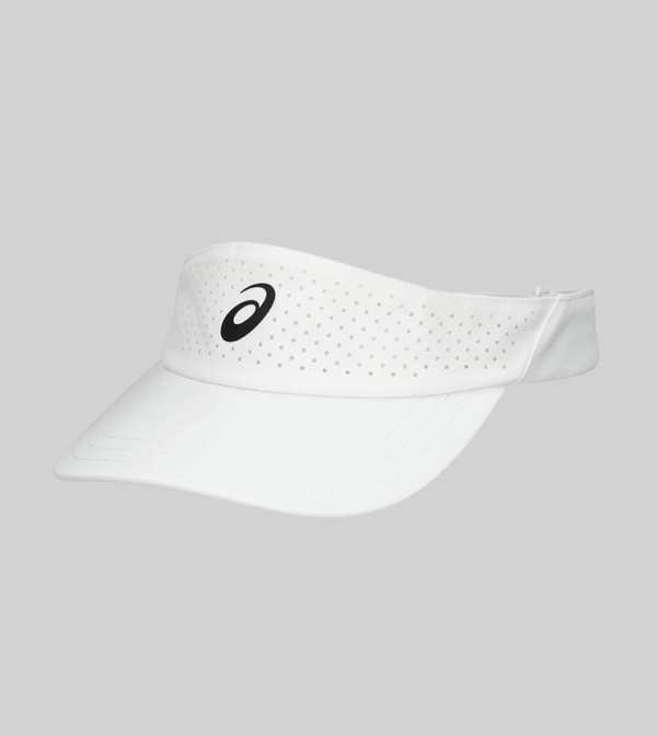 اسيكس  كابات وقبعات - أبيض Visors