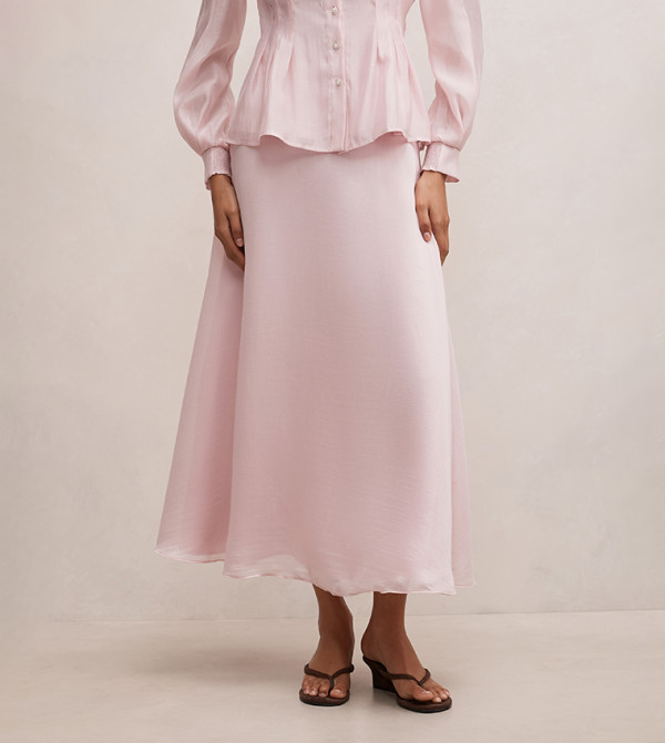 فوريفر نيو فوريفر نيو - وردي Midi Skirts