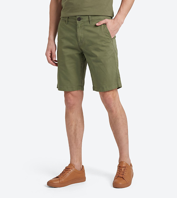Beverly Hills Polo Club  Shorts - Olive Chino Shorts