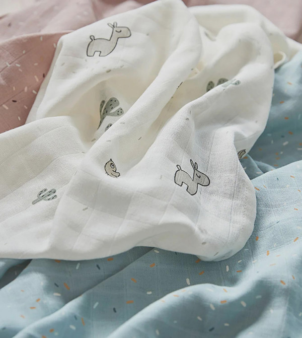 Done by Deer Done by Deer - Pink Blankets, Quilts & Wraps