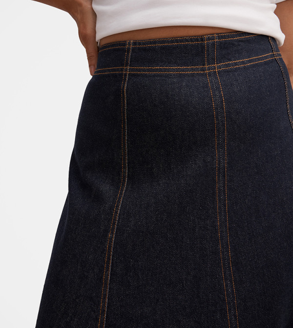 Forever New  Maxi Skirts - Blue Maxi Skirts