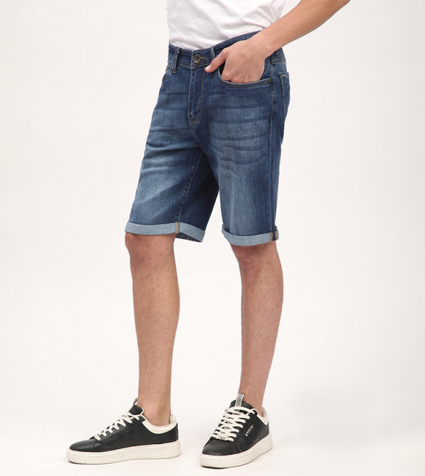 Beverly Hills Polo Club  Denim Shorts - Blue Denim shorts