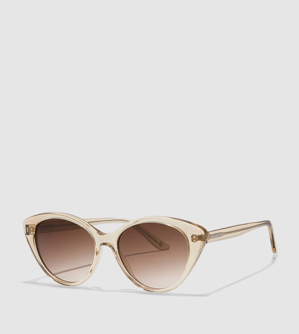 30Sundays  Cat Eye Sunglasses - Brown Cat Eye