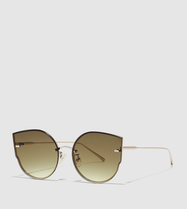 30Sundays  Cat Eye Sunglasses - Gold Cat Eye