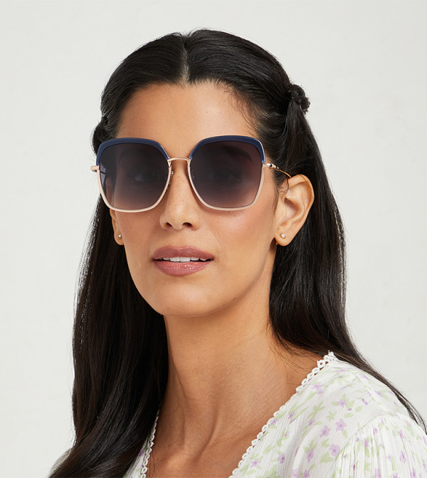 30Sundays 30Sundays - Blue Square Sunglasses