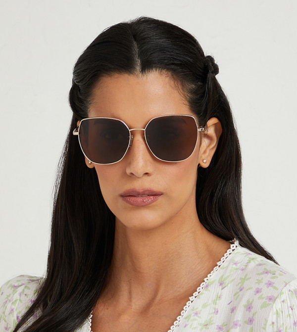 30Sundays 30Sundays - Gold Square Sunglasses