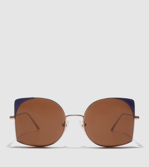 30 سندايز 30 سندايز - ذهبي Square Sunglasses