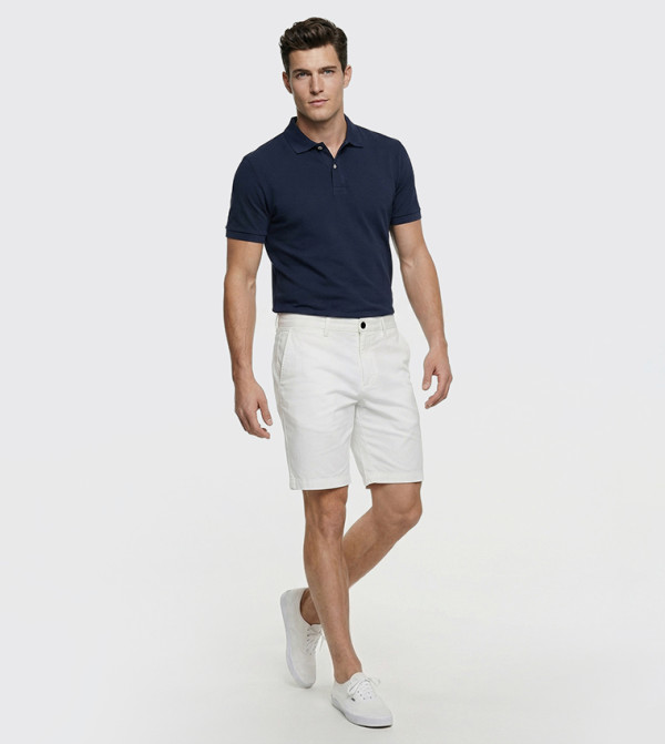 بيفرلي هيلز بولو كلوب بيفرلي هيلز بولو كلوب - أبيض شورت كاجوال