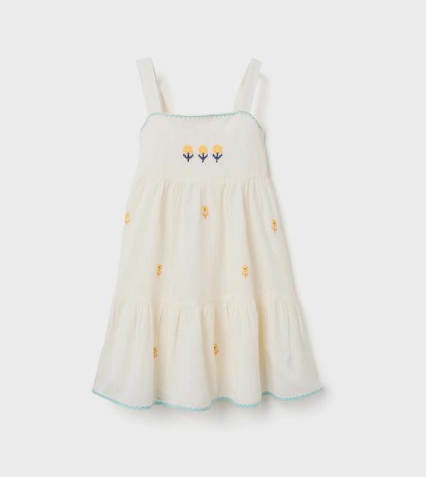 Ziddy  Casual Dress - LIGHT BEIGE Casual Dress