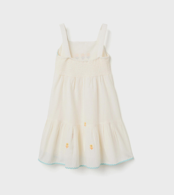 Ziddy  Casual Dress - LIGHT BEIGE Casual Dress