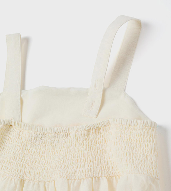 Ziddy  Casual Dress - LIGHT BEIGE Casual Dress