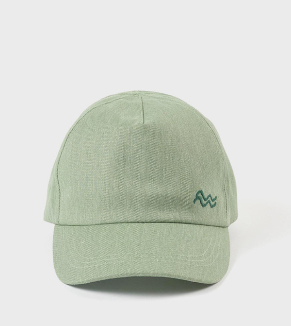Ziddy  Caps & Mittens - Light Green Caps & Mittens