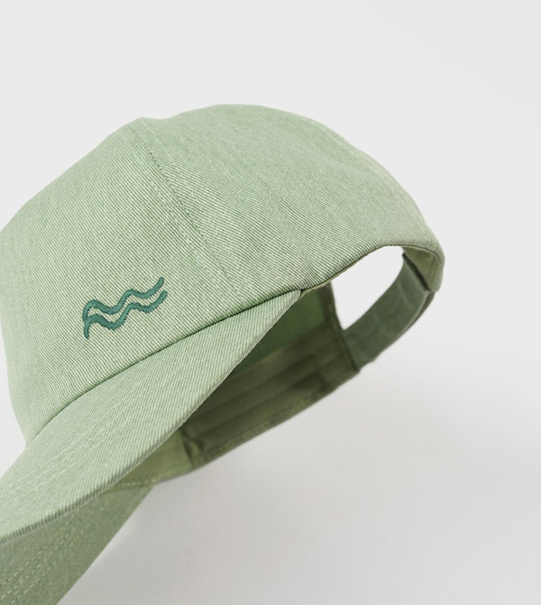 Ziddy  Caps & Mittens - Light Green Caps & Mittens