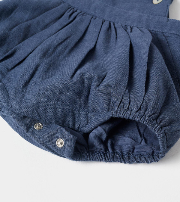 Ziddy  Dungarees - Navy Dungarees
