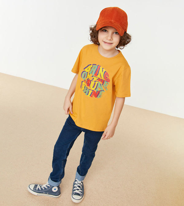 Trendyol Trendyol  - Yellow T-shirts