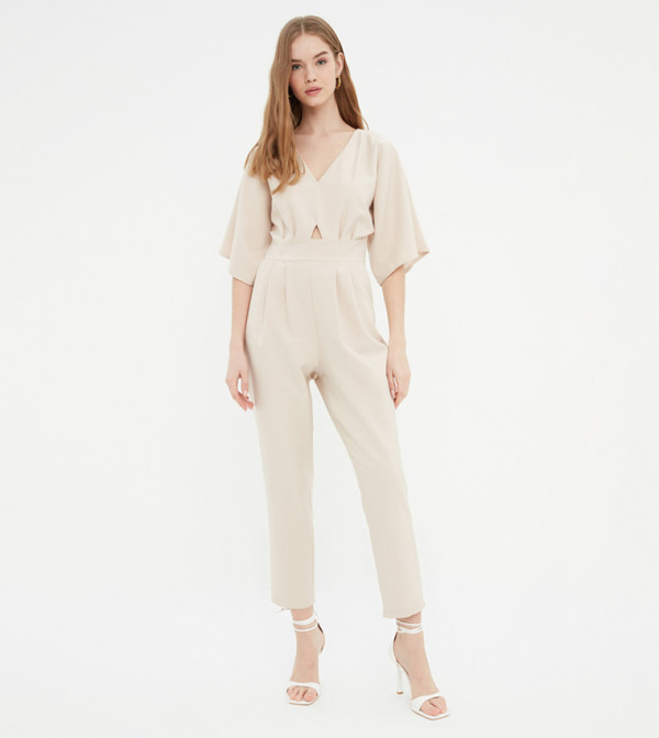 Trendyol Trendyol Best Picks - Beige Jumpsuit