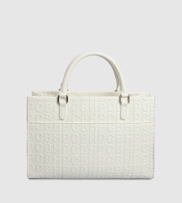 Beverly Hills Polo Club  - Off White Tote Bags