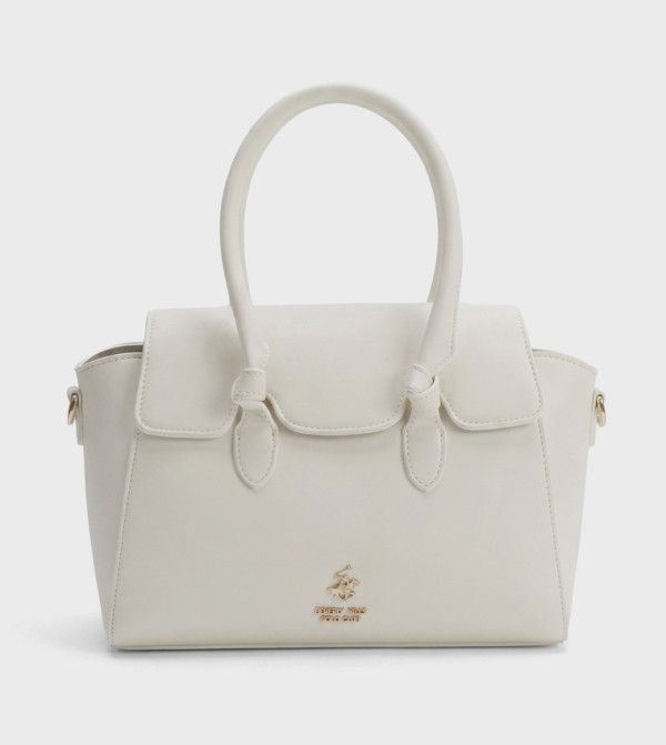 Beverly Hills Polo Club  Satchel Bags - Beige Satchel Bags
