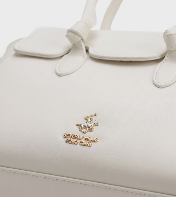 Beverly Hills Polo Club  Satchel Bags - Beige Satchel Bags
