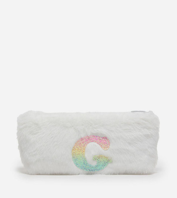 R&B  Pencil Cases - White Pencil Case