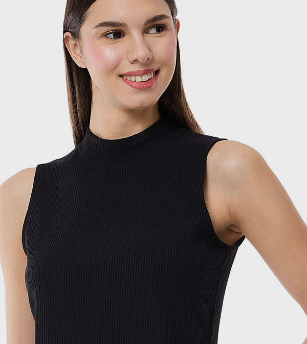 أر آند بي  توبات بلا أكمام  - أسود Sleeveless Tops