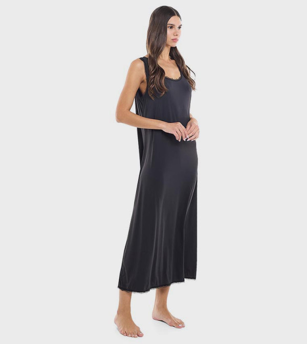 R&B  Sleepwears & Loungewears - Black Night Dress & Gowns