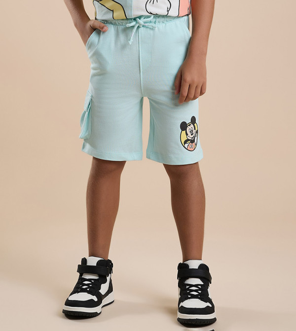 R&B  Shorts - Blue Shorts