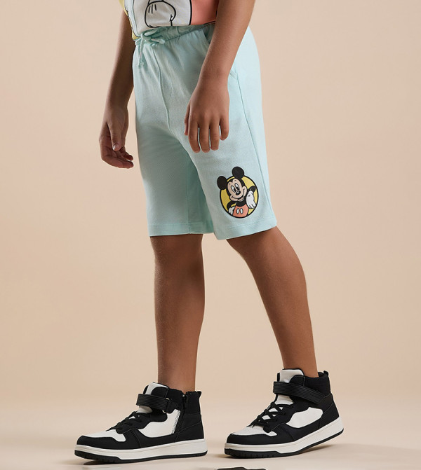 R&B  Shorts - Blue Shorts