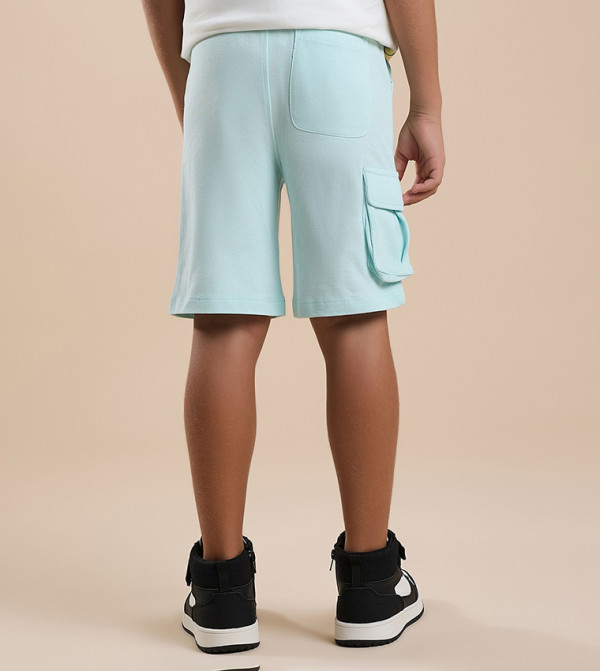 R&B  Shorts - Blue Shorts