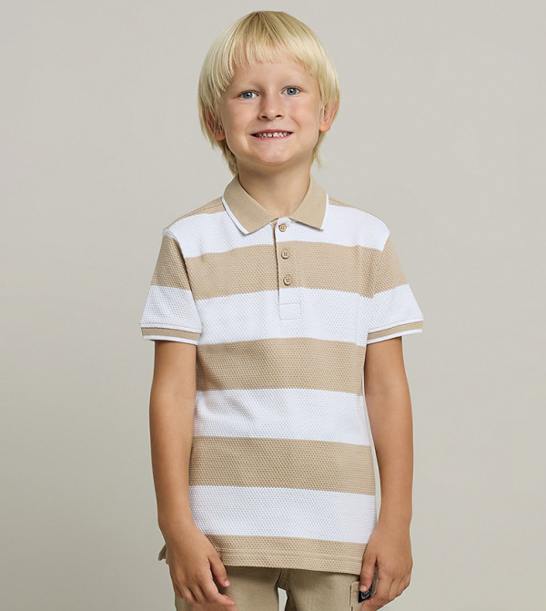R&B  T-Shirts - Beige T-shirts