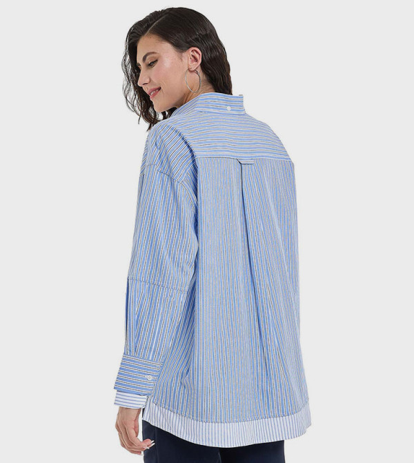 R&B  Clothing - Blue Tunics