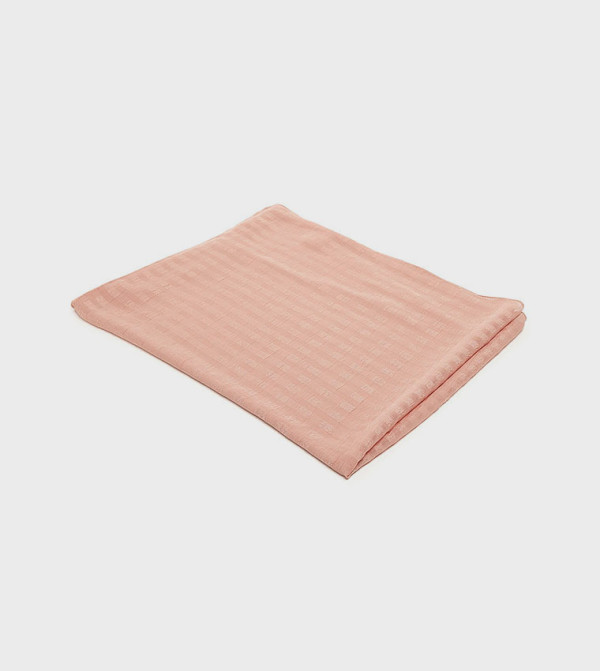 أر آند بي  أوشحة - وردي Woven Scarves