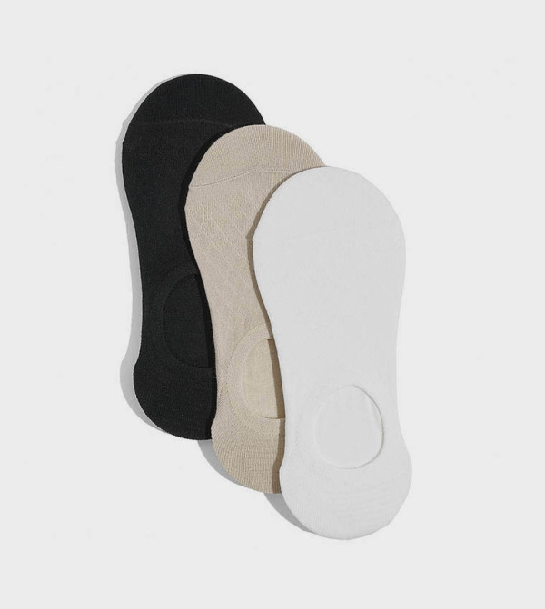 R&B  No Show Socks - Multi No Show Socks