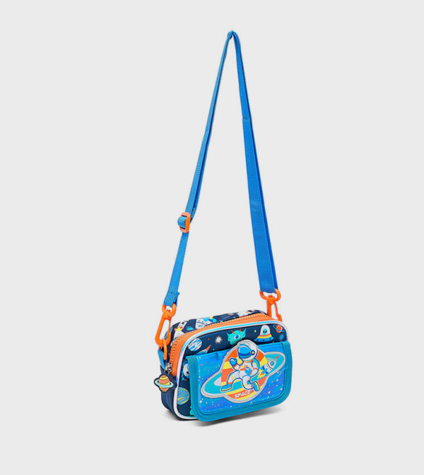 R&B character store - Blue Cross Body