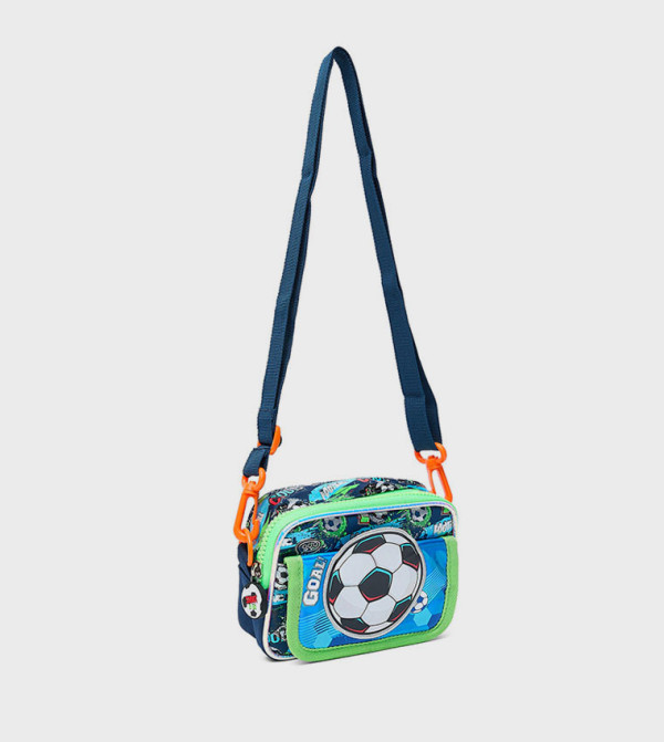 R&B  Cross Body - Blue Cross Body