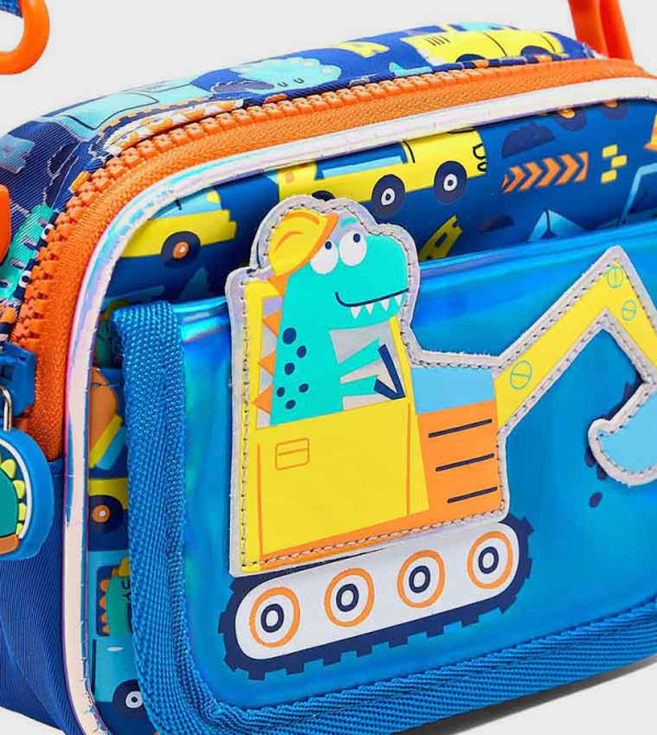 R&B  Cross Body - Blue Cross Body