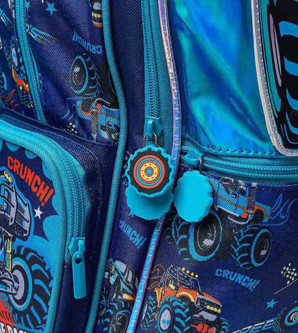 R&B  Bags - Blue Trolley Backpack
