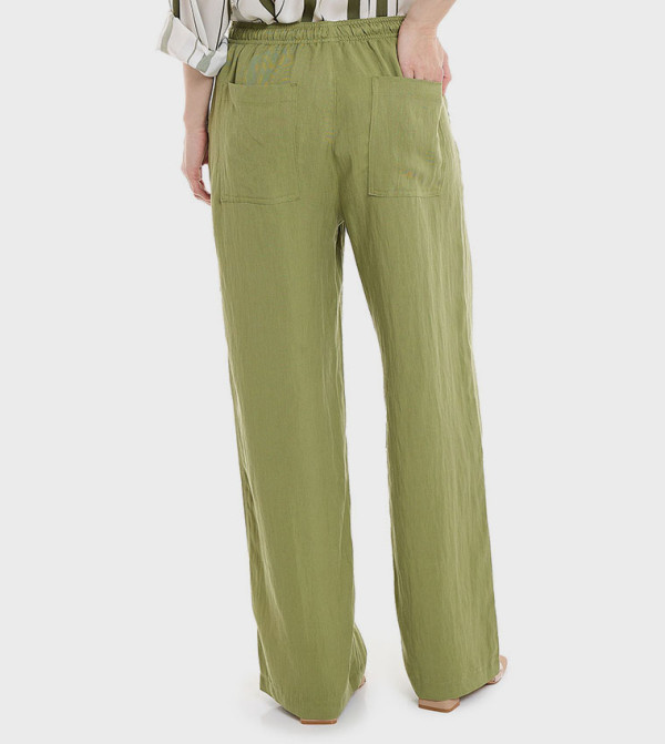 أر آند بي  - أخضر بنطال كاجوال