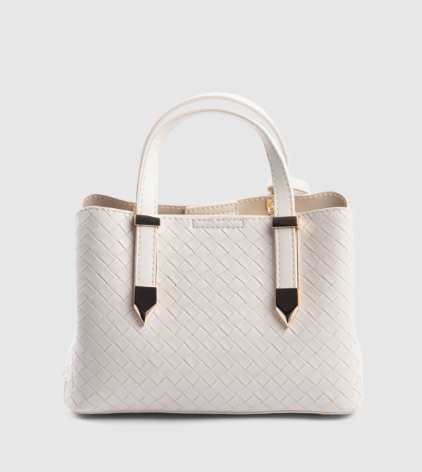 Beverly Hills Polo Club  - Off White Tote Bags