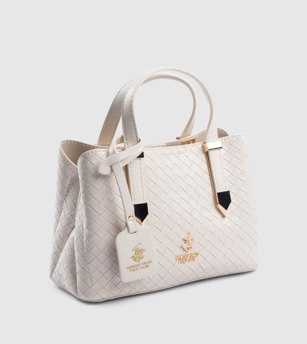 Beverly Hills Polo Club  - Off White Tote Bags