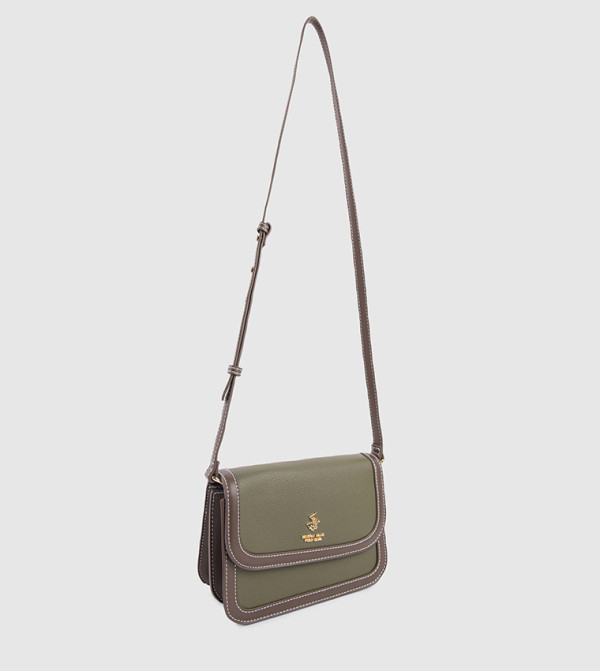 Beverly Hills Polo Club  Crossbody Bags - Olive Cross Body Bags